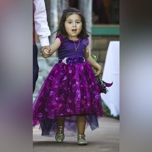 Handmade flower girl dress size 4/5